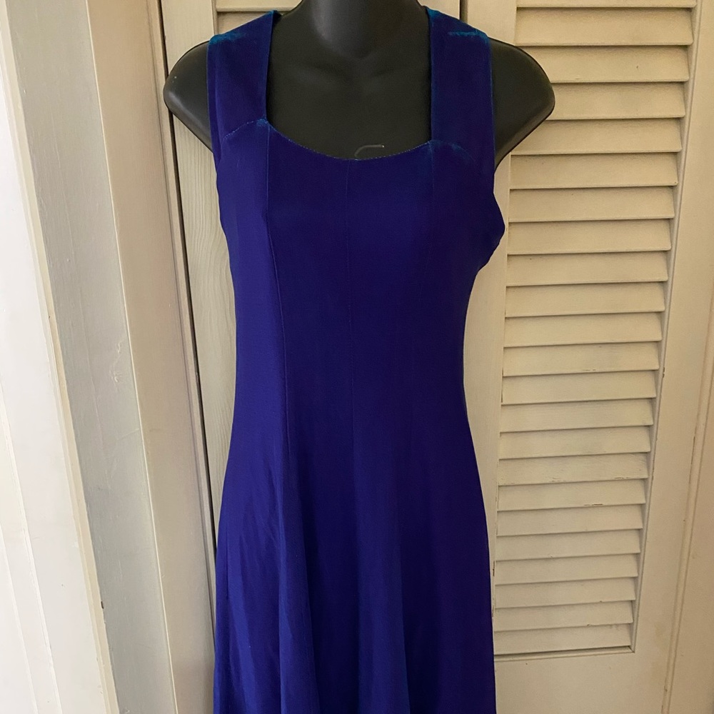 Purple/ teal formal dress